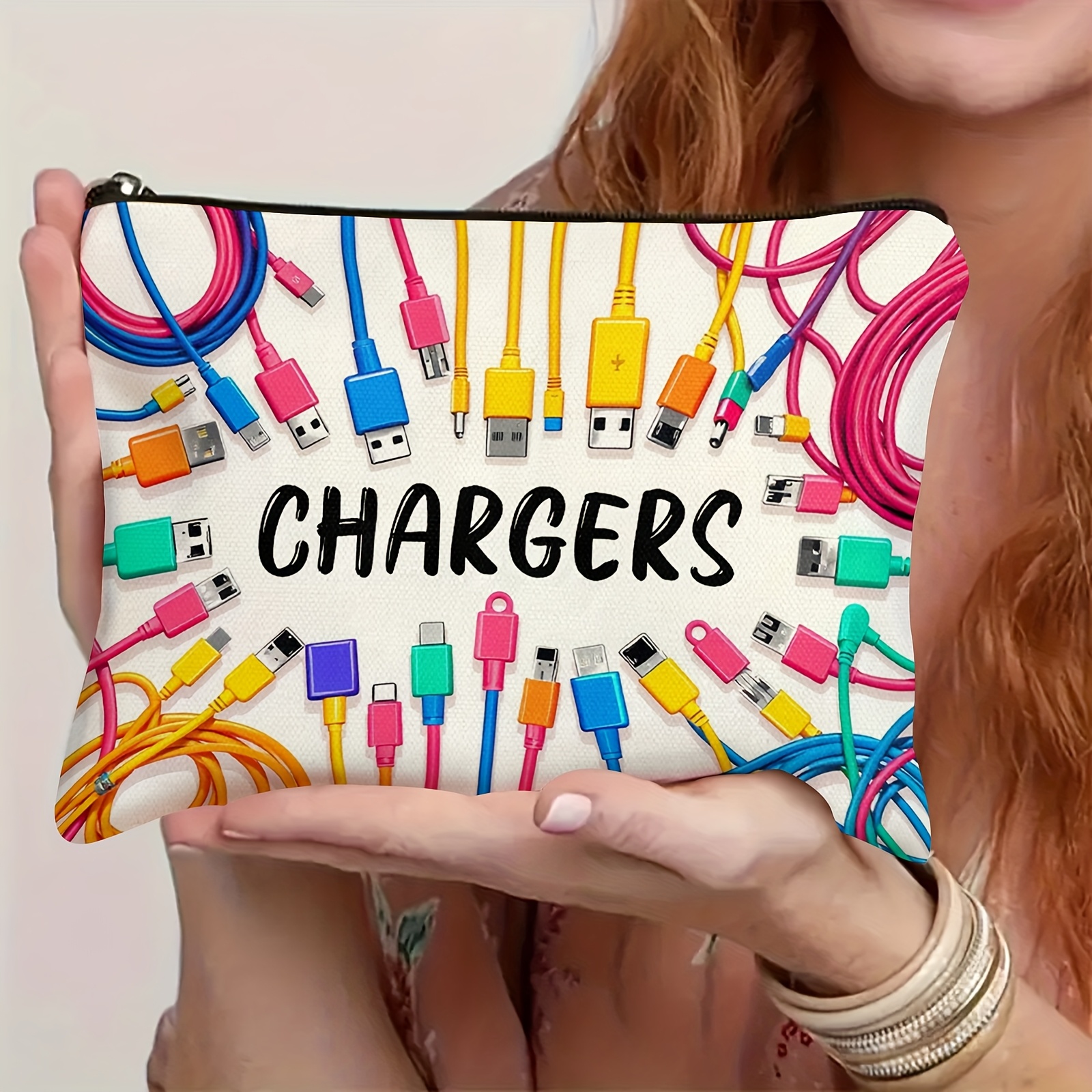 Office Furniture Brand - Colorful Cable USB Storage Bag Travel