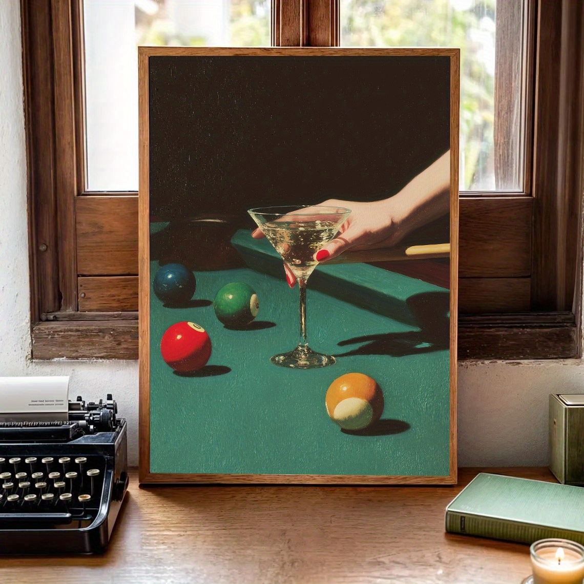 1pc Vintage Billiards Cocktail – Office Supply Cart Bewertung und Preis