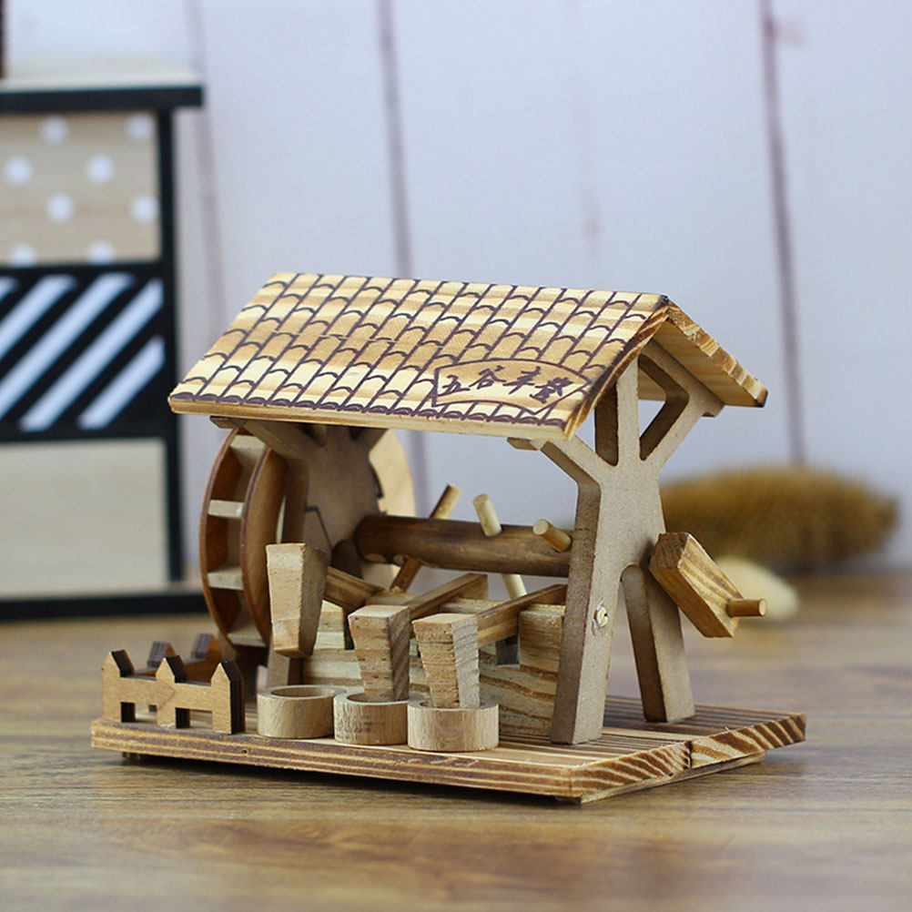 Handmade Wooden Waterwheel Dec – Office Furniture Brand Bewertung und Preis