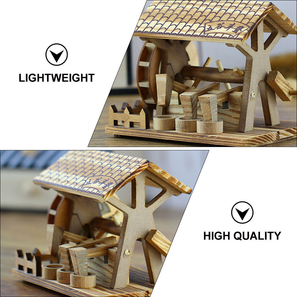 Handmade Wooden Waterwheel Dec – Office Furniture Brand Bewertung und Preis