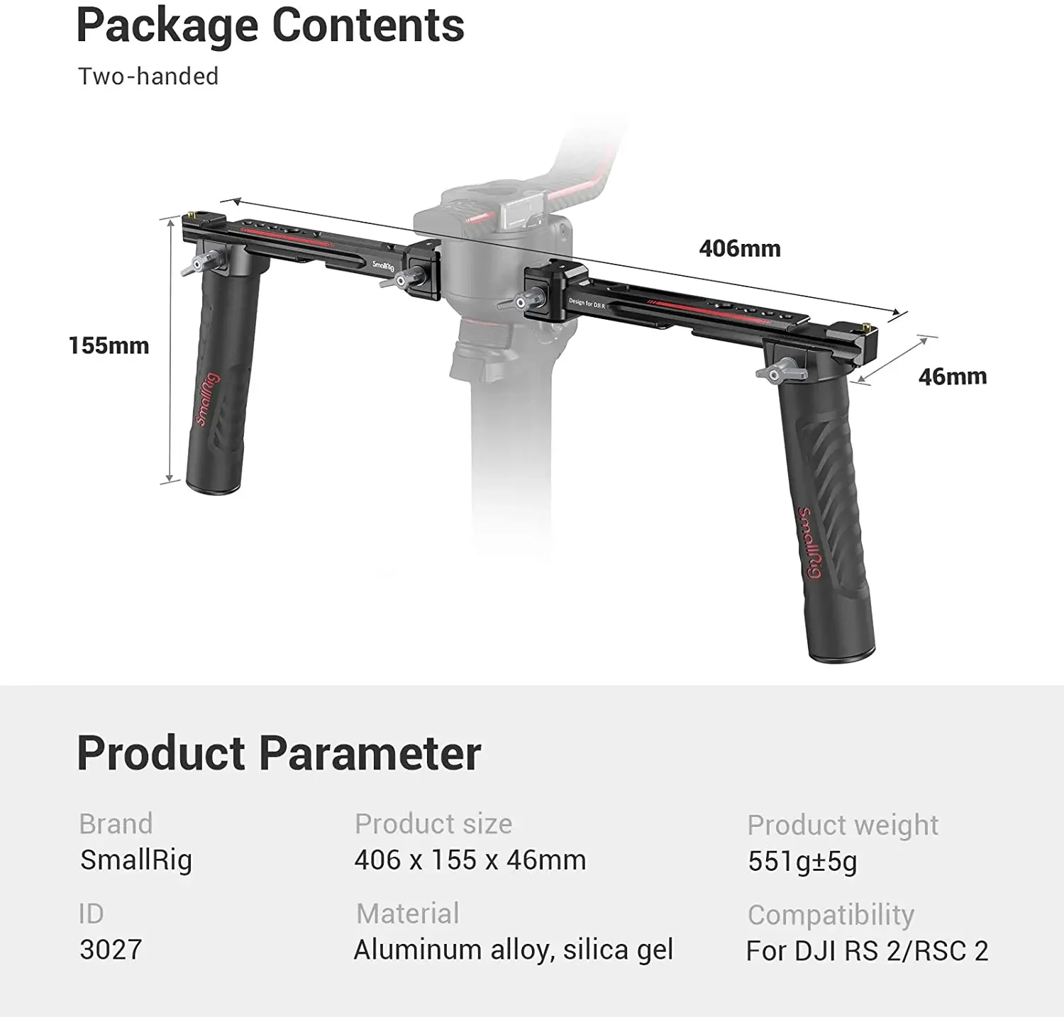 SmallRig 3027 Adjustable Dual  – Adjustable Monitor Mount Bewertung und Preis