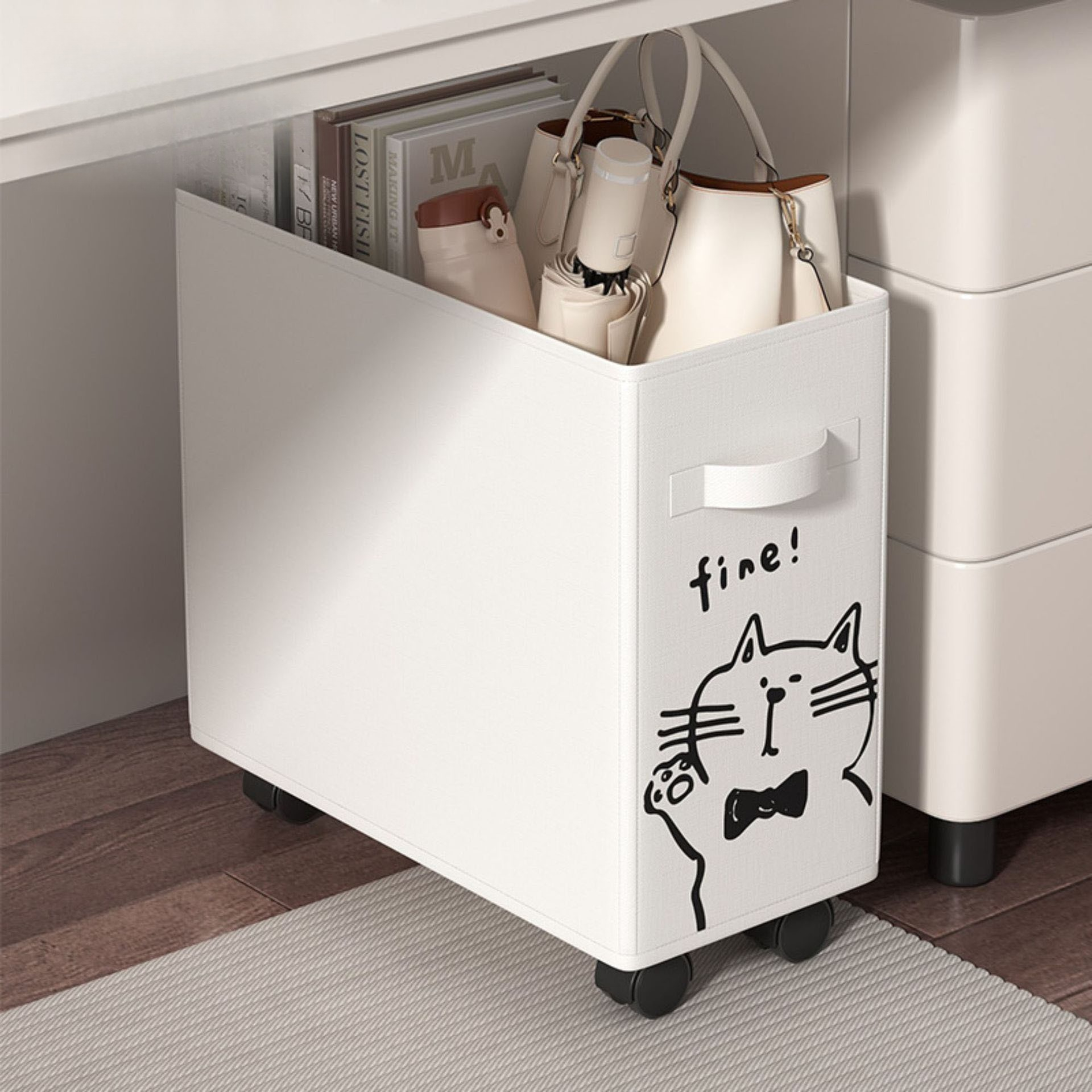Open Basket Under Desk Storage – Office Supply Cart Bewertung und Preis
