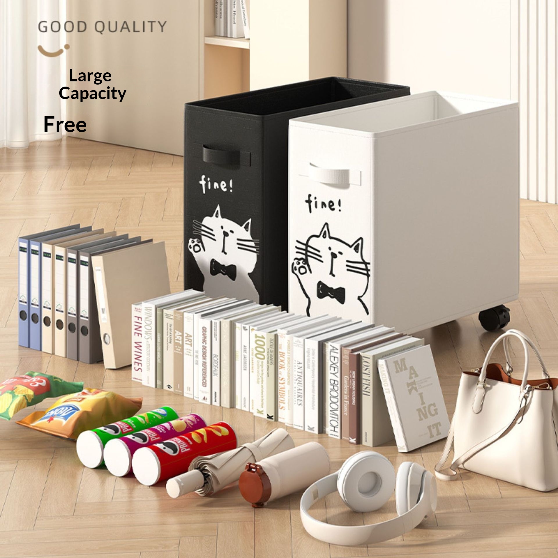 Open Basket Under Desk Storage – Office Supply Cart Bewertung und Preis