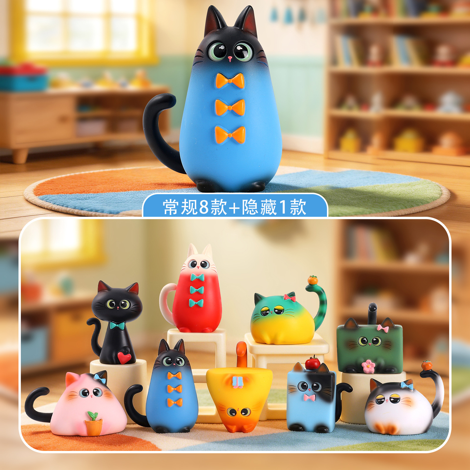 Blind Box Cat Figurine Resin C – Office Furniture Ideas Bewertung und Preis