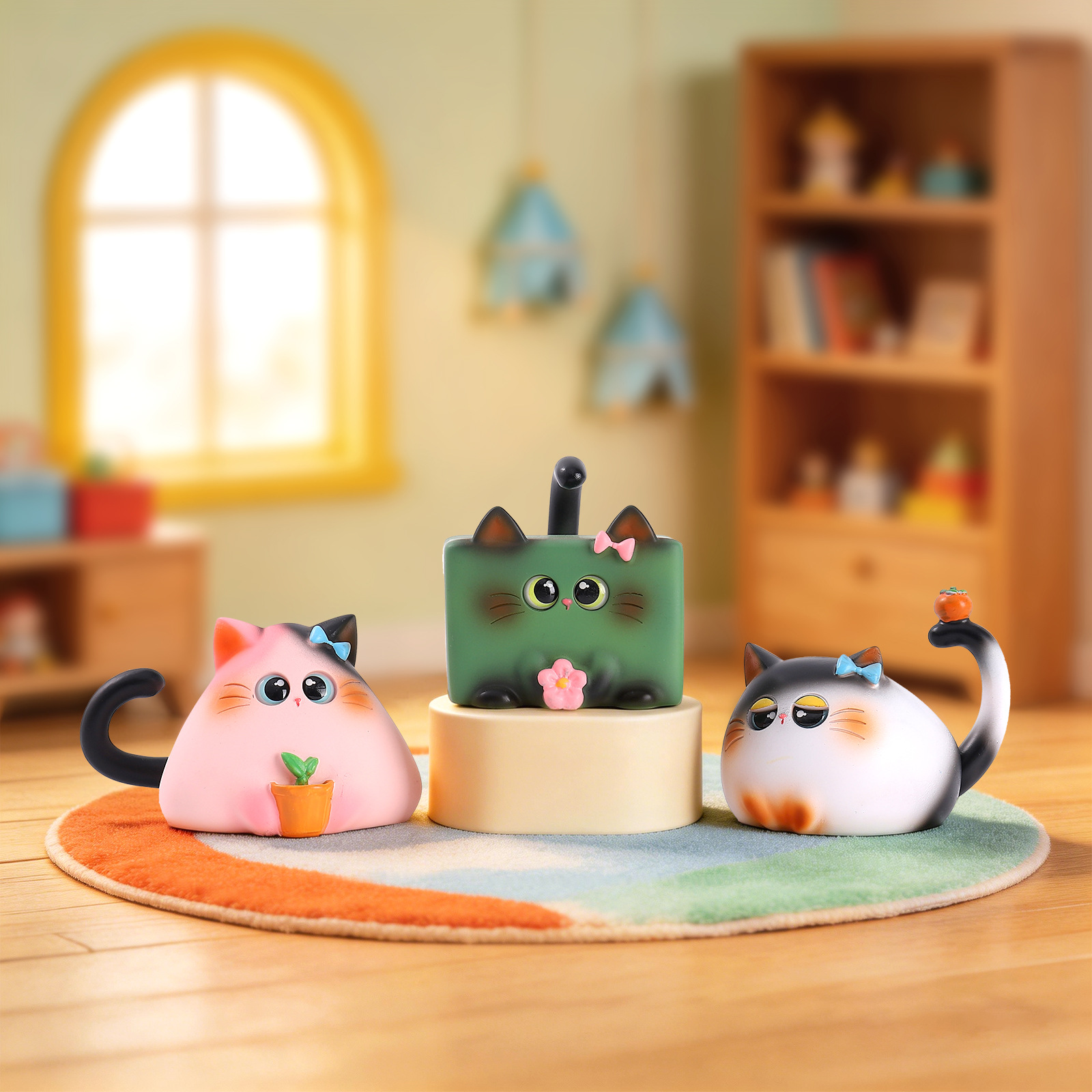 Blind Box Cat Figurine Resin C – Office Furniture Ideas Bewertung und Preis