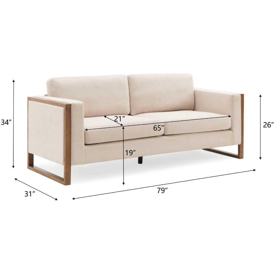 79 Oversized 3-Seater Sofa wit – Office Furniture Com Bewertung und Preis