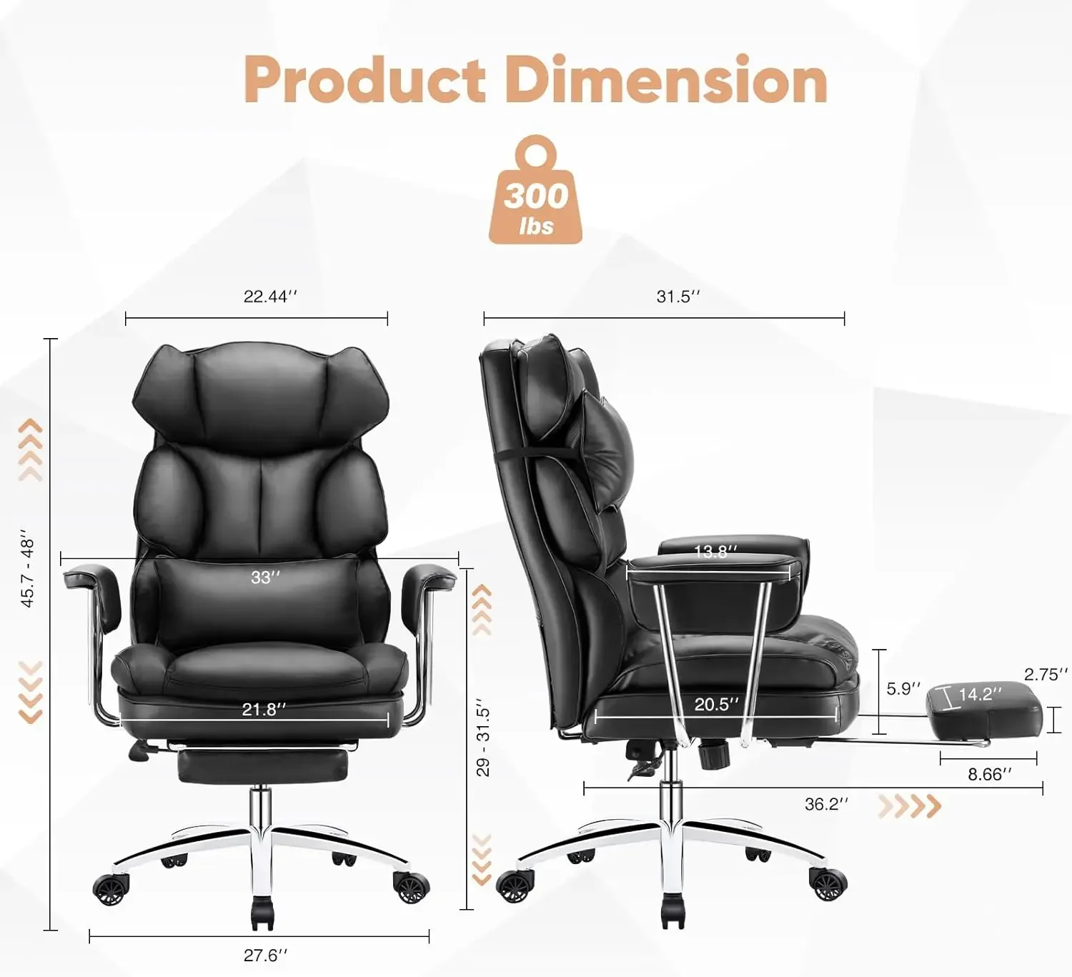 Executive Home Office Desk Cha – Office Furniture Com Bewertung und Preis