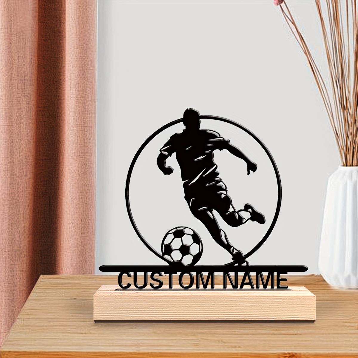 Custom Soccer Player Metal Sta – Office Furniture Ideas Bewertung und Preis