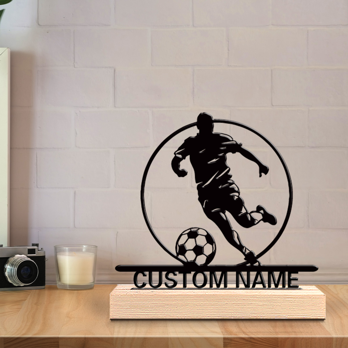 Custom Soccer Player Metal Sta – Office Furniture Ideas Bewertung und Preis