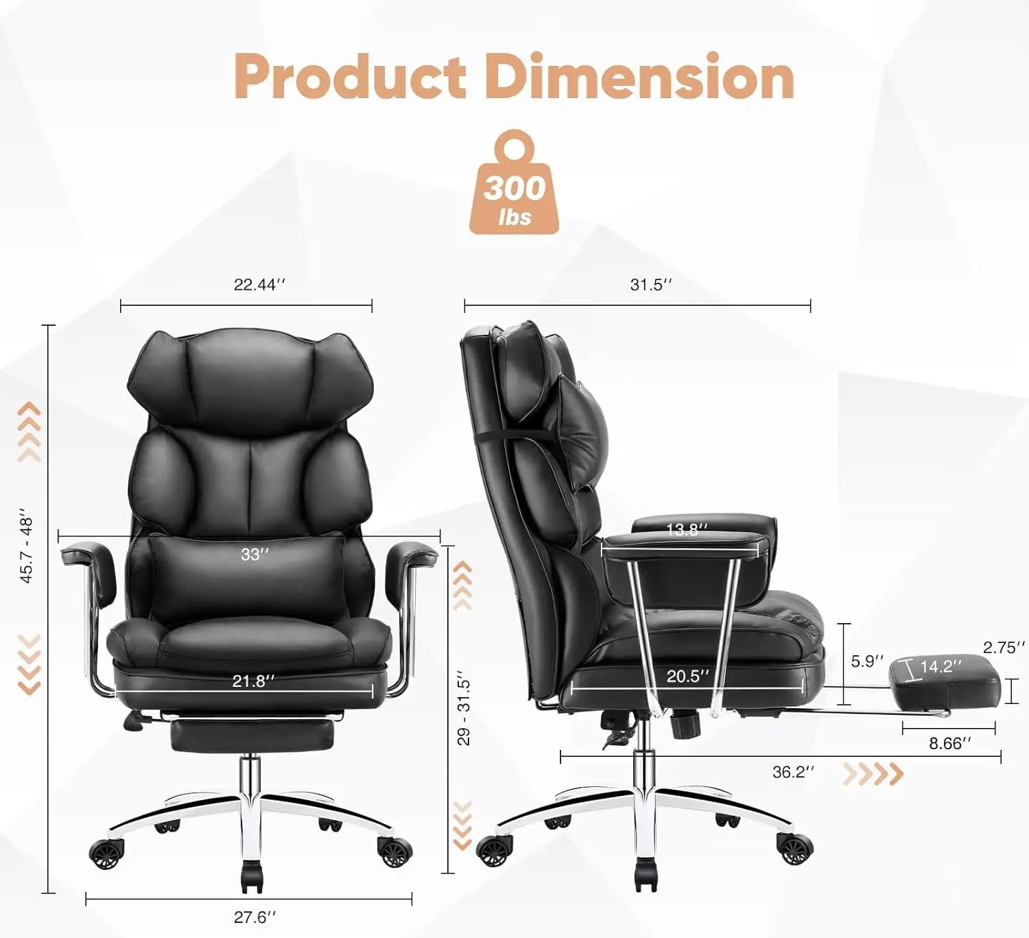 Executive Home Office Desk Cha – Office Furniture Com Bewertung und Preis