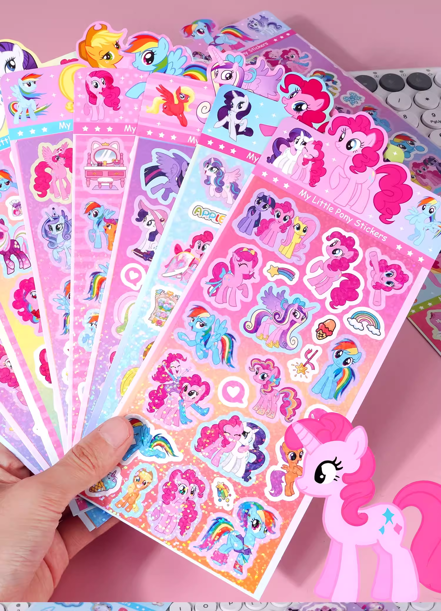 Little Pony Laser Sticker Set  – Office Supply Cart Bewertung und Preis