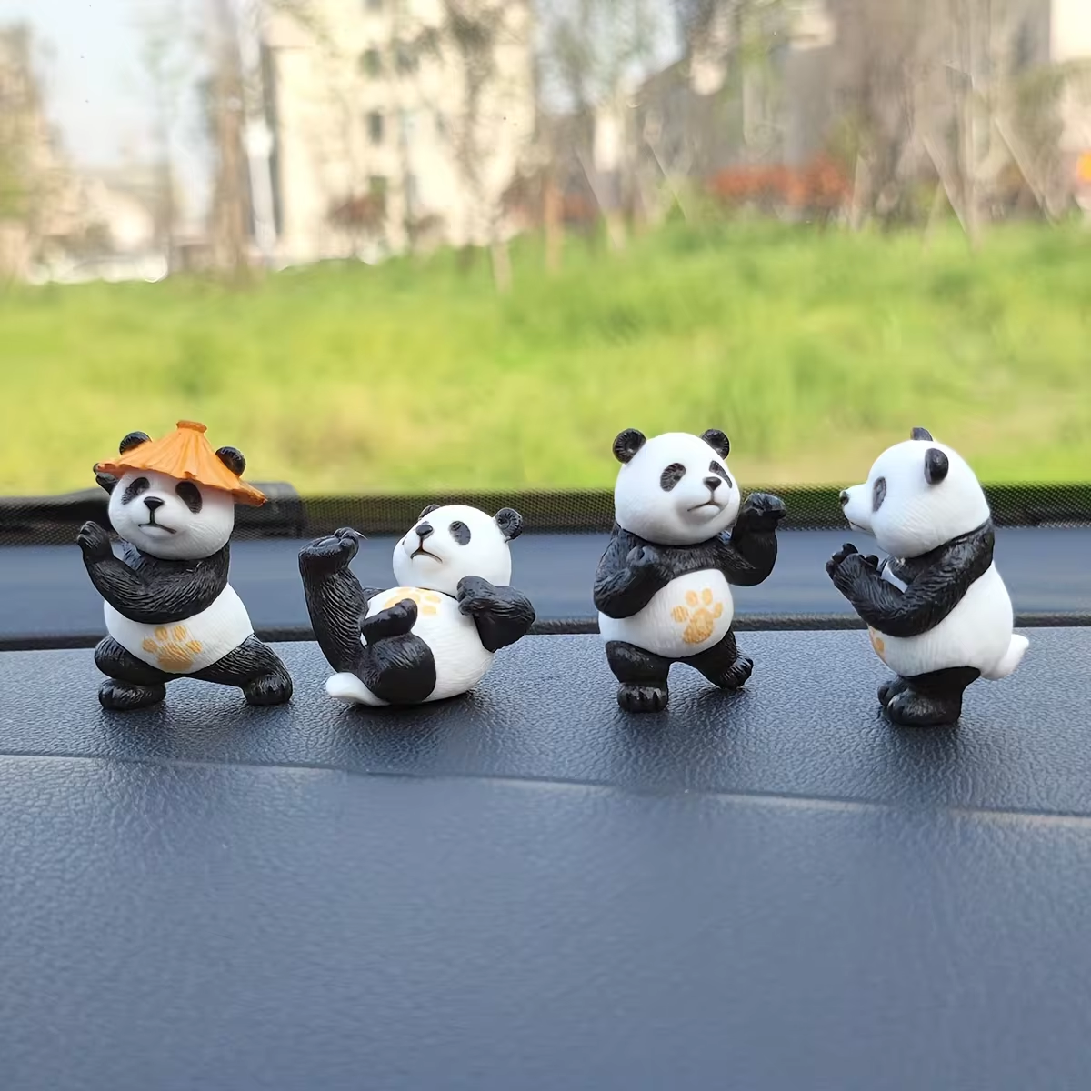 4pcs/set Panda Design Car Orna – Office Furniture Brand Bewertung und Preis