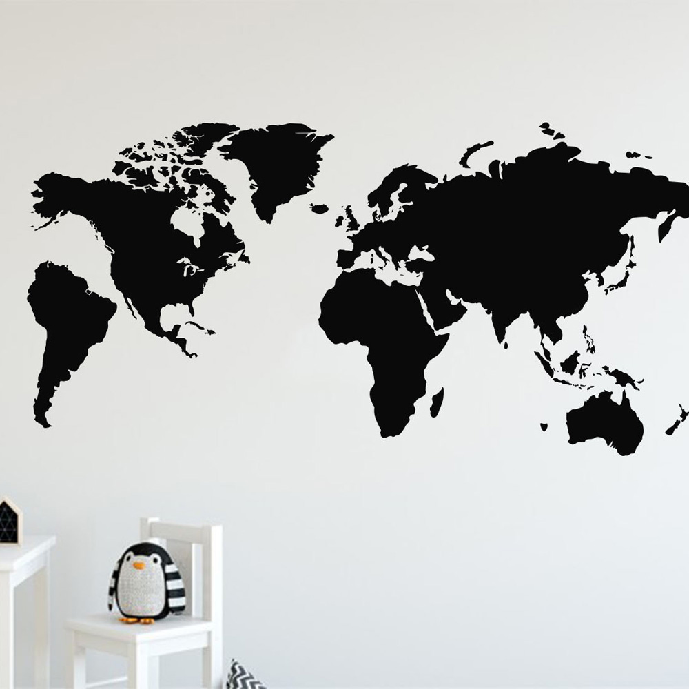 2021 New World Map wall sticke – Office Furniture World Bewertung und Preis