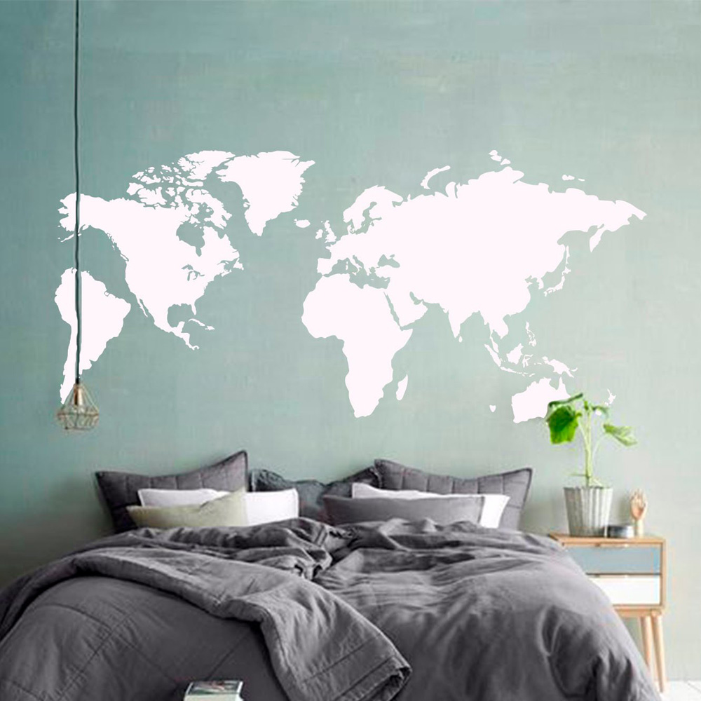 2021 New World Map wall sticke – Office Furniture World Bewertung und Preis