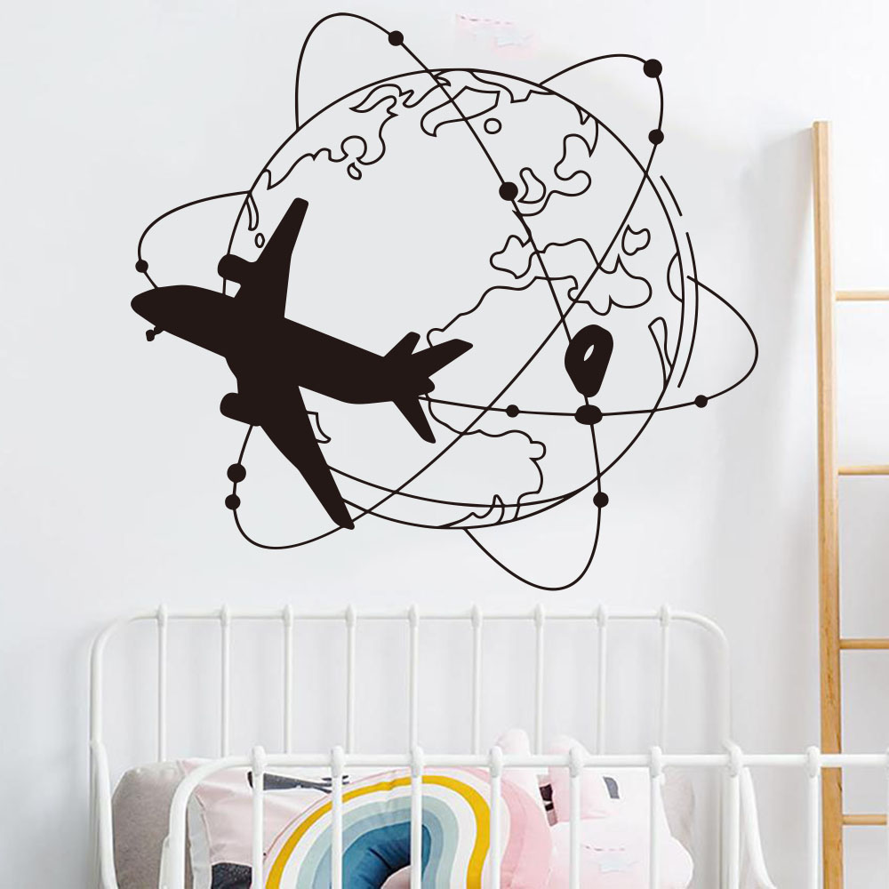Large Travel The World Airplan – Office Furniture World Bewertung und Preis