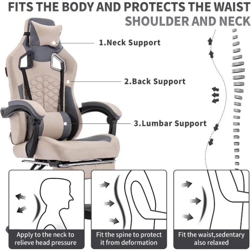 Cadeira Ergonômica Do Jogo Do  – Office Furniture Com Bewertung und Preis