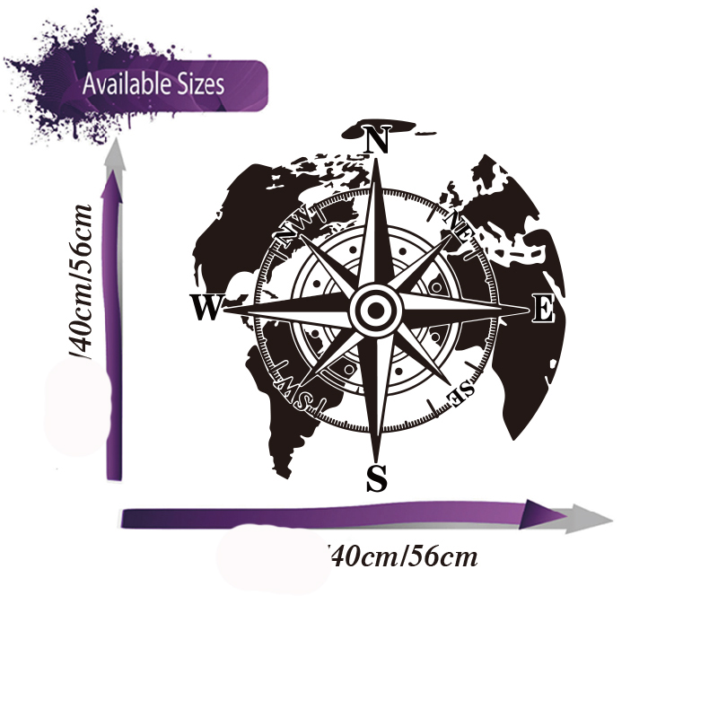 Modern World Map Compass Campe – Office Furniture World Bewertung und Preis